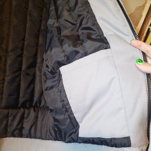 ALF Unisex Winter Jacket - Grey - Picture 7 of 8